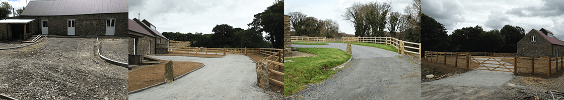 groundworks driveways cadiganshire